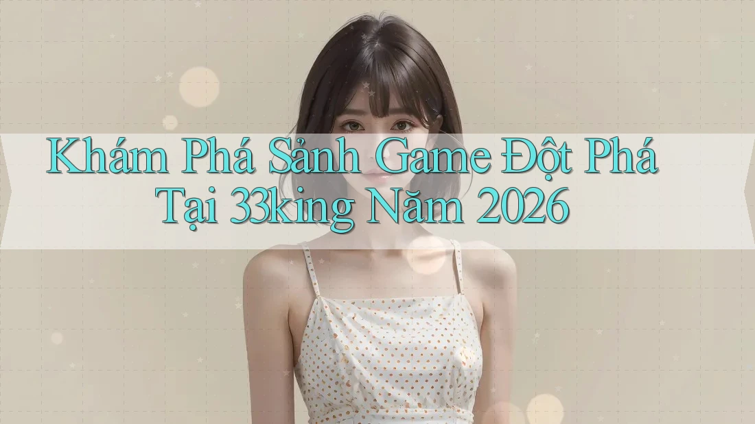 Khám Phá Sảnh Game Đột Phá Tại 33king Năm 2026 Khám Phá Sảnh Game Đột Phá Tại 33king Năm 2026