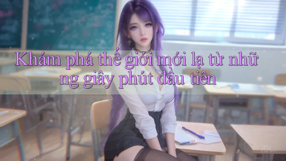 Khám phá thế giới mới lạ từ những giây phút đầu tiên