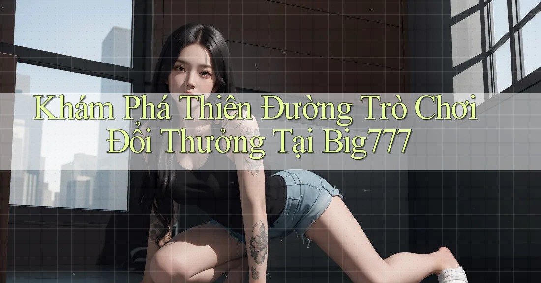 Khám Phá Thiên Đường Trò Chơi Đổi Thưởng Tại Big777 Khám Phá Thiên Đường Trò Chơi Đổi Thưởng Tại Big777
