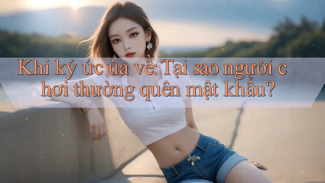 Khi ký ức ùa về: Tại sao người chơi thường quên mật khẩu? Khi ký ức ùa về: Tại sao người chơi thường quên mật khẩu?