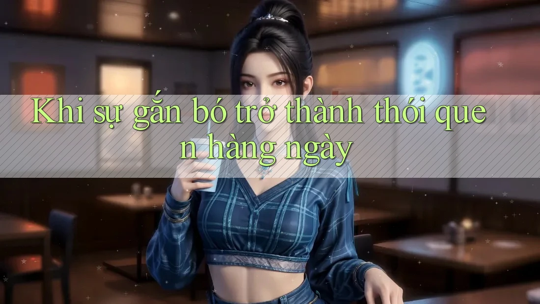 Khi sự gắn bó trở thành thói quen hàng ngày