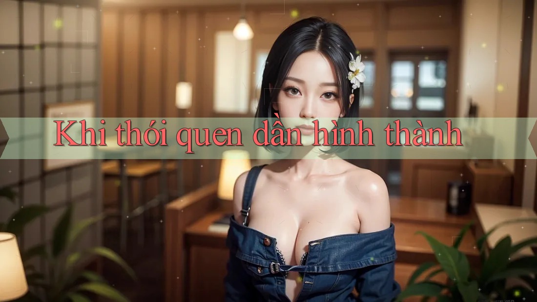Khi thói quen dần hình thành Khi thói quen dần hình thành