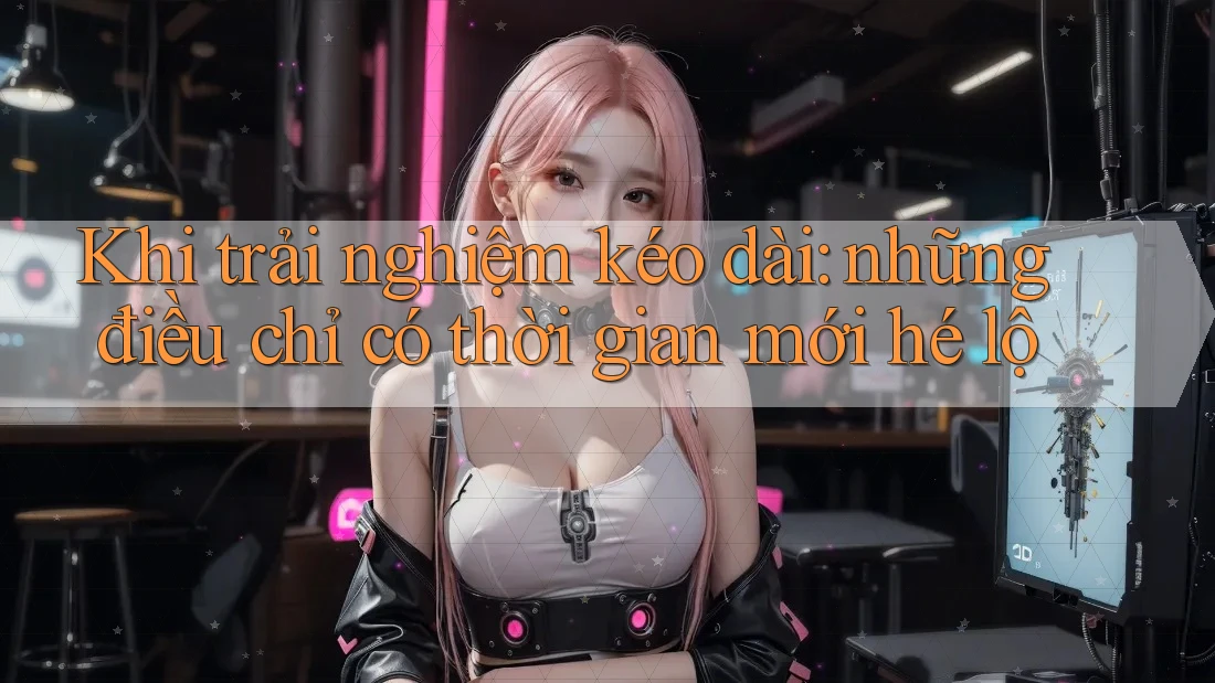 Khi trải nghiệm kéo dài: những điều chỉ có thời gian mới hé lộ