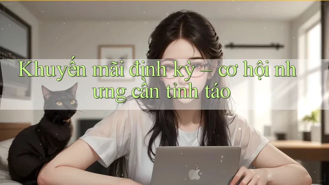 Khuyến mãi định kỳ – cơ hội nhưng cần tỉnh táo Khuyến mãi định kỳ – cơ hội nhưng cần tỉnh táo