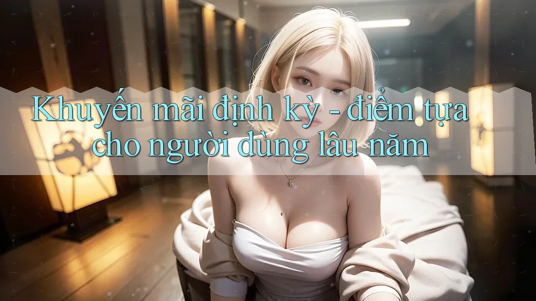 Khuyến mãi định kỳ - điểm tựa cho người dùng lâu năm Khuyến mãi định kỳ - điểm tựa cho người dùng lâu năm