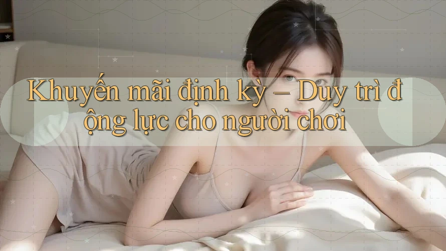 Khuyến mãi định kỳ – Duy trì động lực cho người chơi