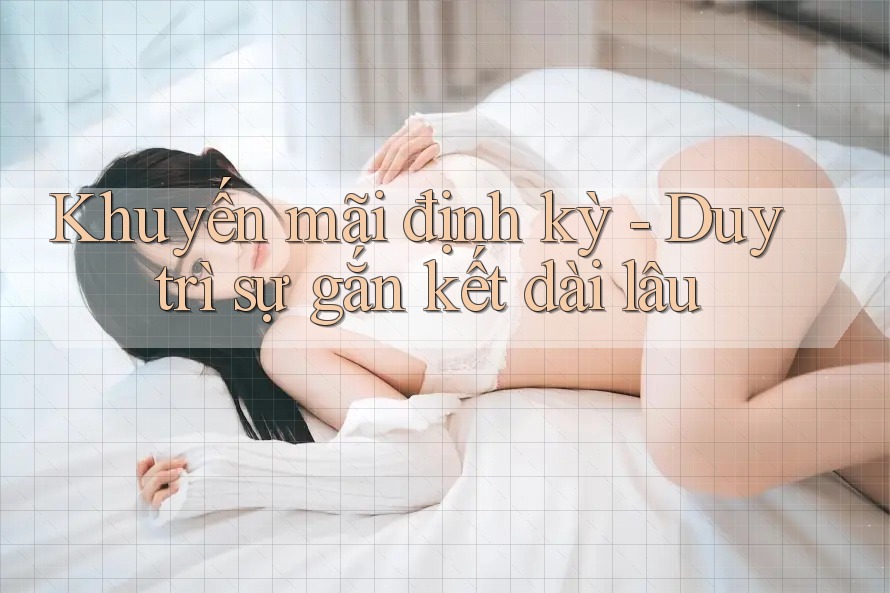 Khuyến mãi định kỳ - Duy trì sự gắn kết dài lâu