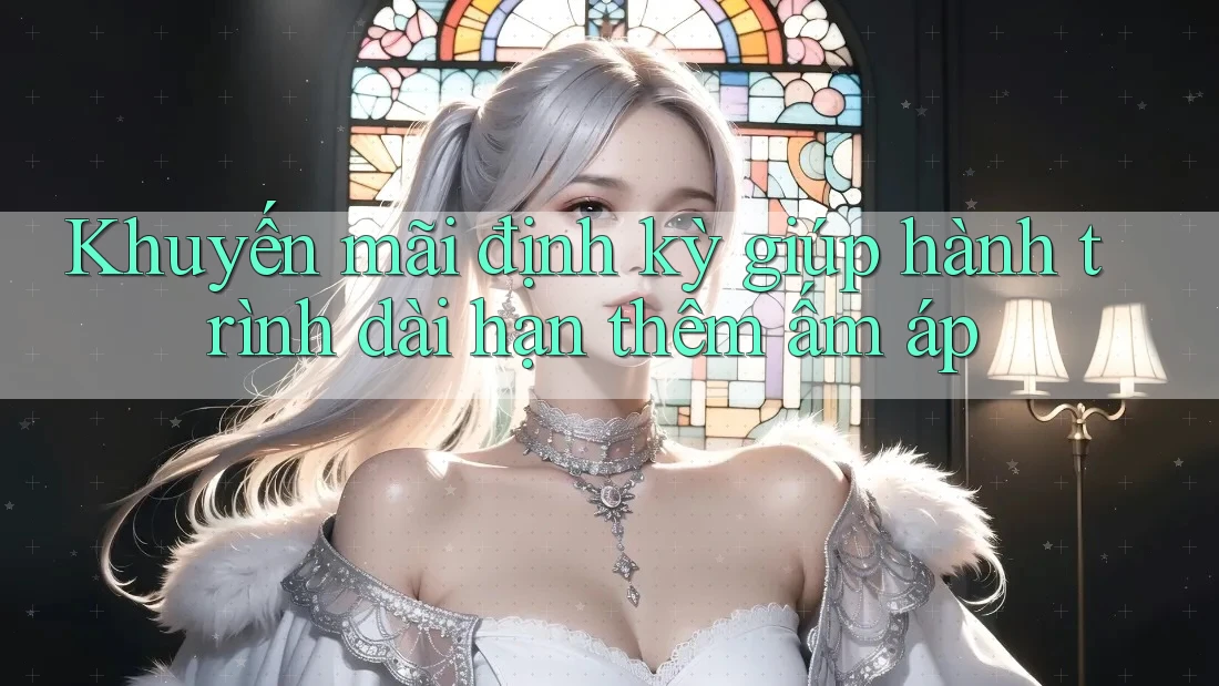 Khuyến mãi định kỳ giúp hành trình dài hạn thêm ấm áp Khuyến mãi định kỳ giúp hành trình dài hạn thêm ấm áp