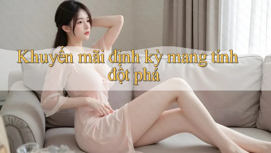 Khuyến mãi định kỳ mang tính đột phá