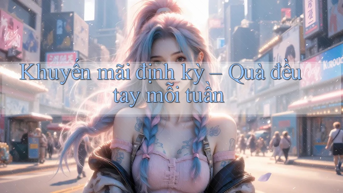 Khuyến mãi định kỳ – Quà đều tay mỗi tuần Khuyến mãi định kỳ – Quà đều tay mỗi tuần