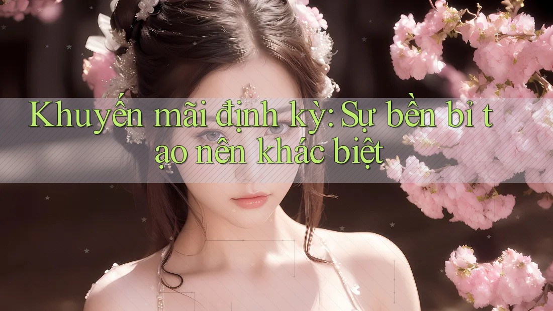 Khuyến mãi định kỳ: Sự bền bỉ tạo nên khác biệt