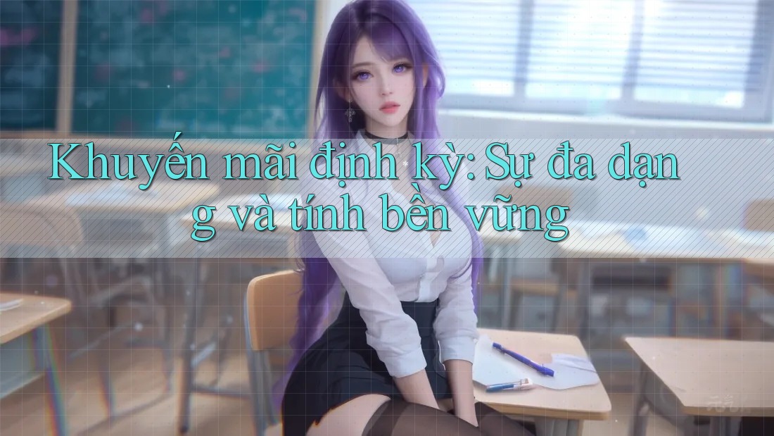 Khuyến mãi định kỳ: Sự đa dạng và tính bền vững