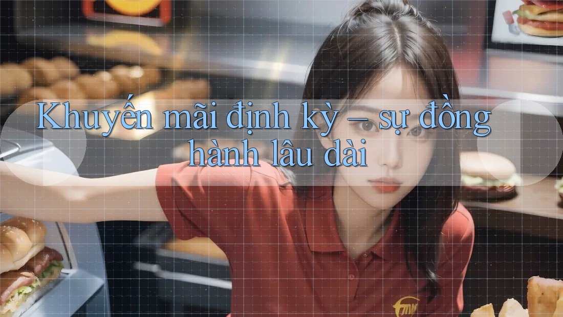 Khuyến mãi định kỳ – sự đồng hành lâu dài