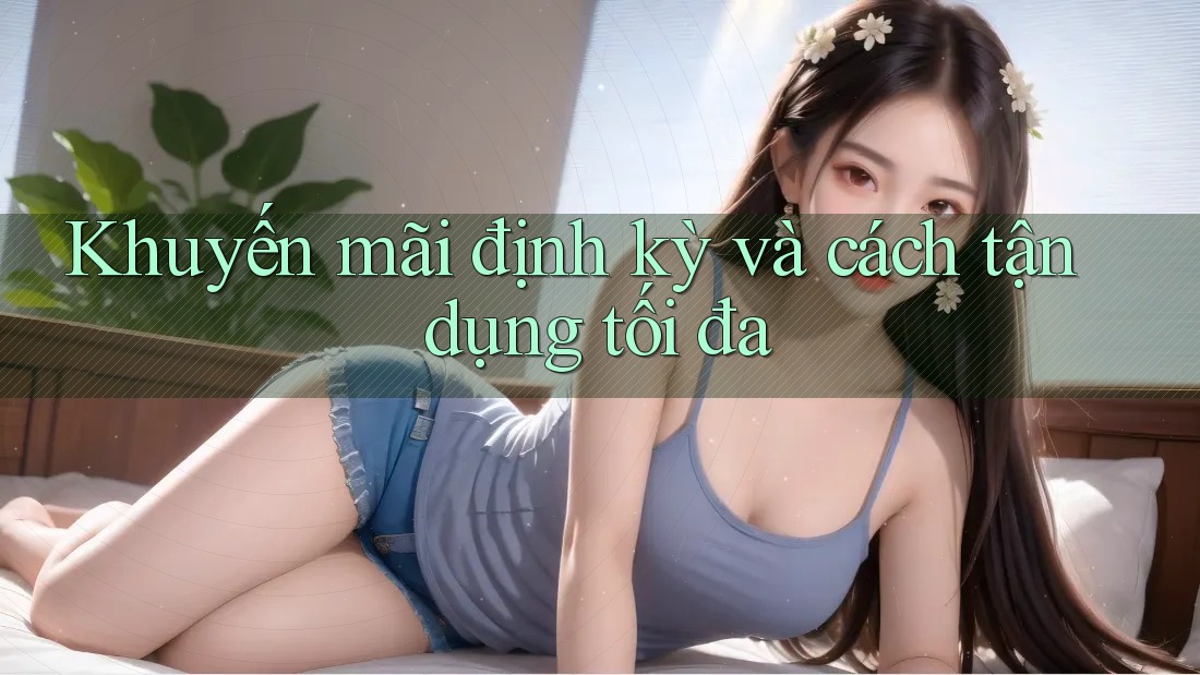 Khuyến mãi định kỳ và cách tận dụng tối đa