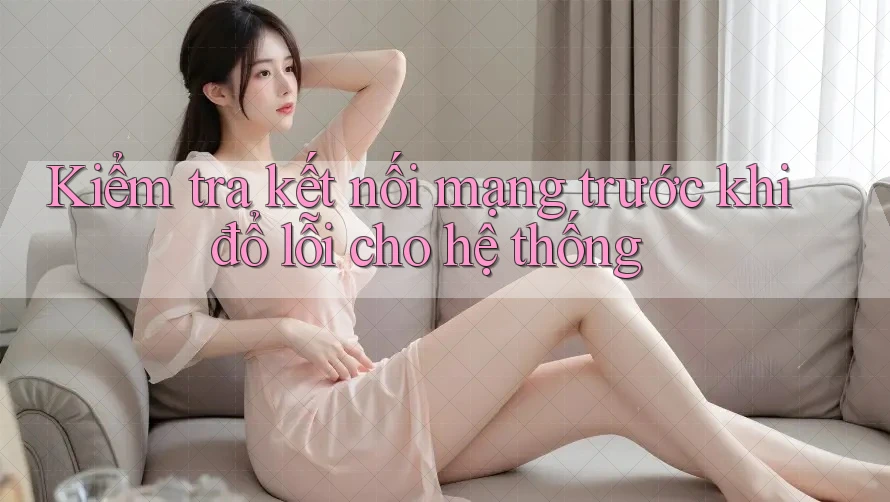 Kiểm tra kết nối mạng trước khi đổ lỗi cho hệ thống Kiểm tra kết nối mạng trước khi đổ lỗi cho hệ thống