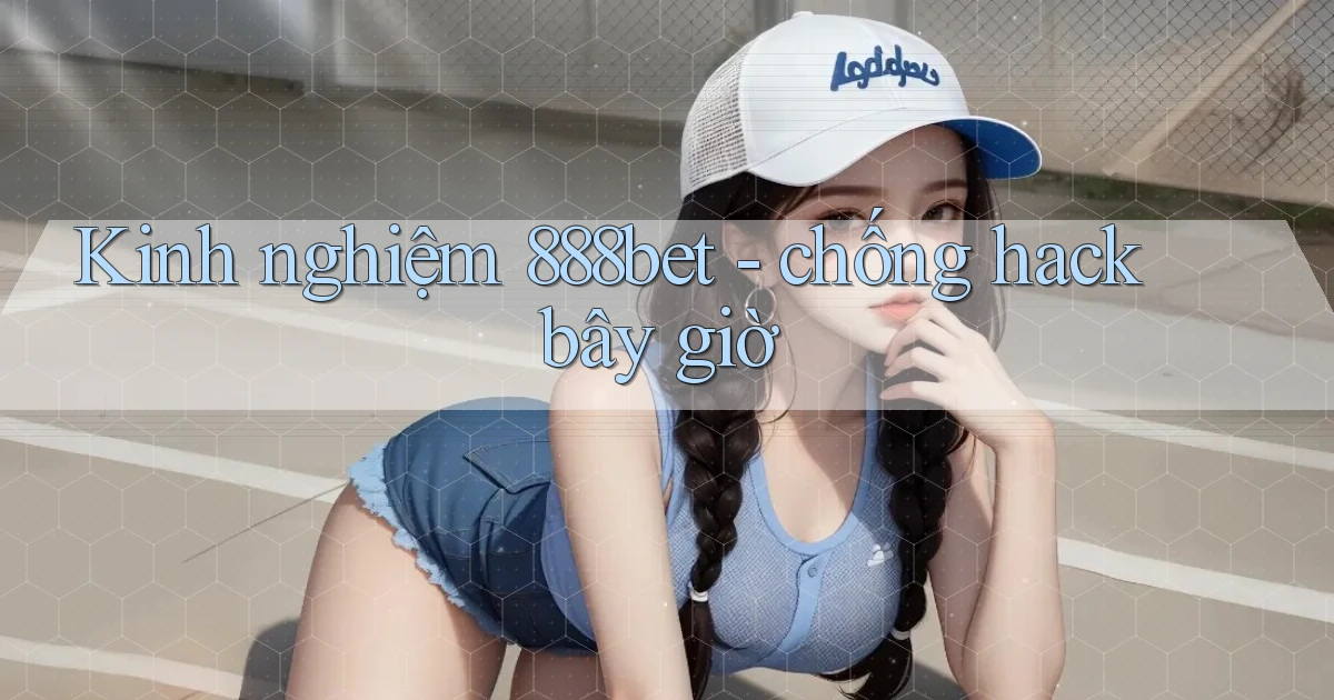 Kinh nghiệm 888bet   chống hack bây giờ