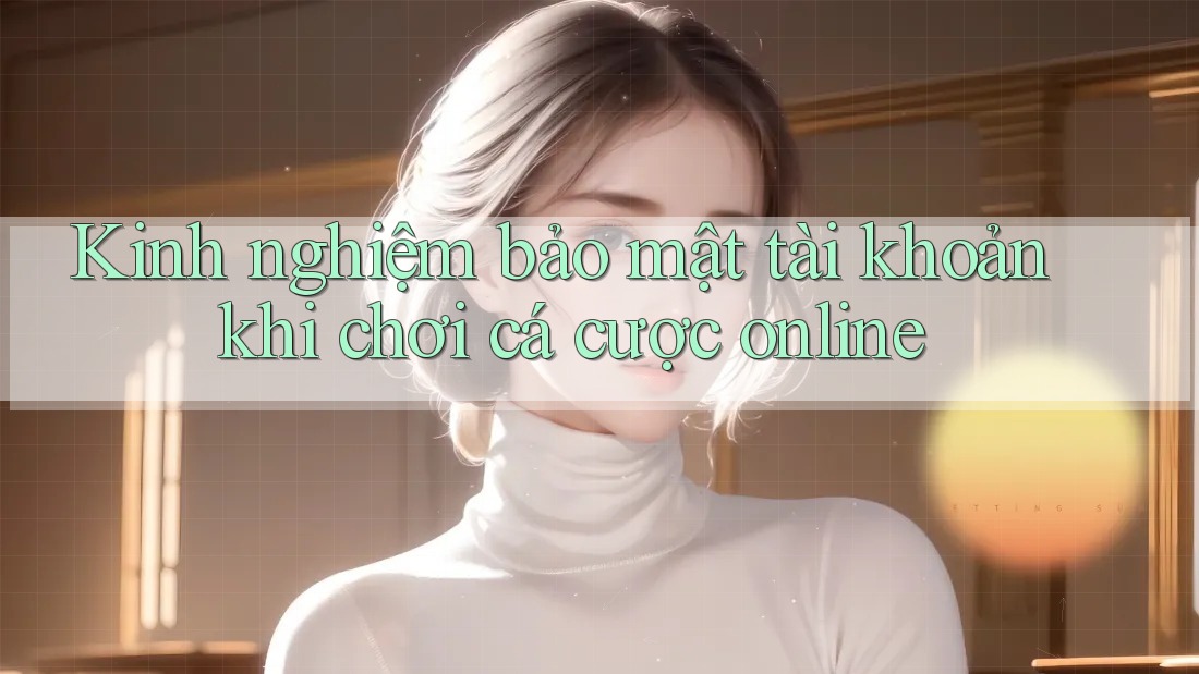 Kinh nghiệm bảo mật tài khoản khi chơi cá cược online Kinh nghiệm bảo mật tài khoản khi chơi cá cược online