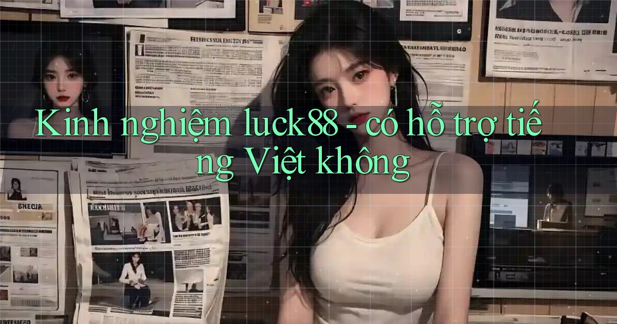 Kinh nghiệm luck88   có hỗ trợ tiếng Việt không