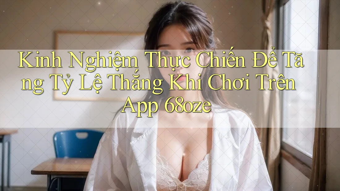 Kinh Nghiệm Thực Chiến Để Tăng Tỷ Lệ Thắng Khi Chơi Trên App 68oze