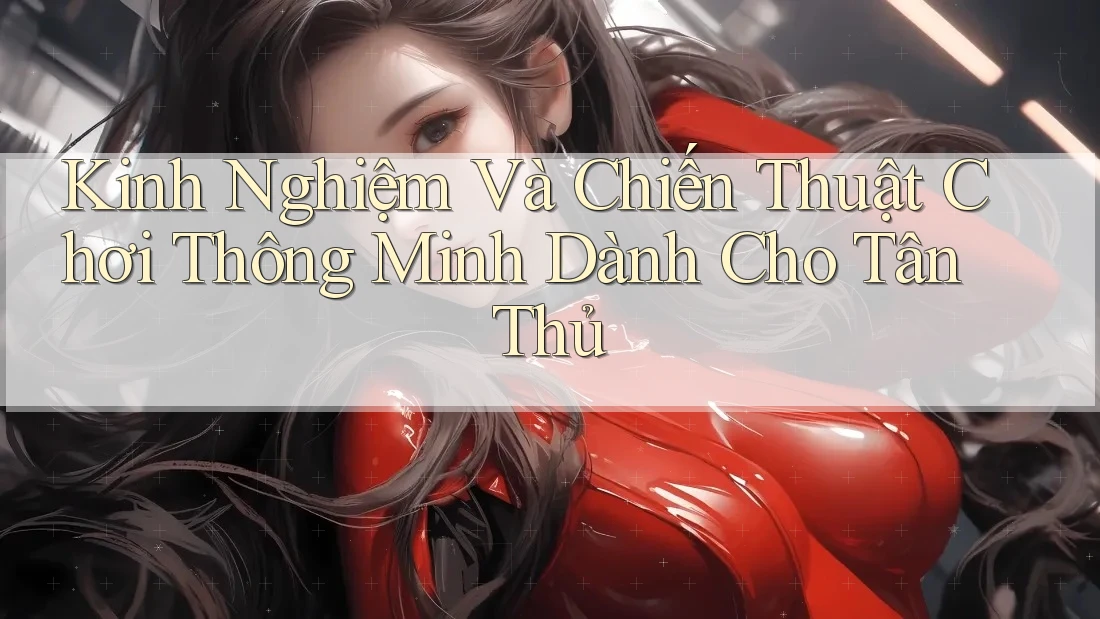 Kinh Nghiệm Và Chiến Thuật Chơi Thông Minh Dành Cho Tân Thủ Kinh Nghiệm Và Chiến Thuật Chơi Thông Minh Dành Cho Tân Thủ