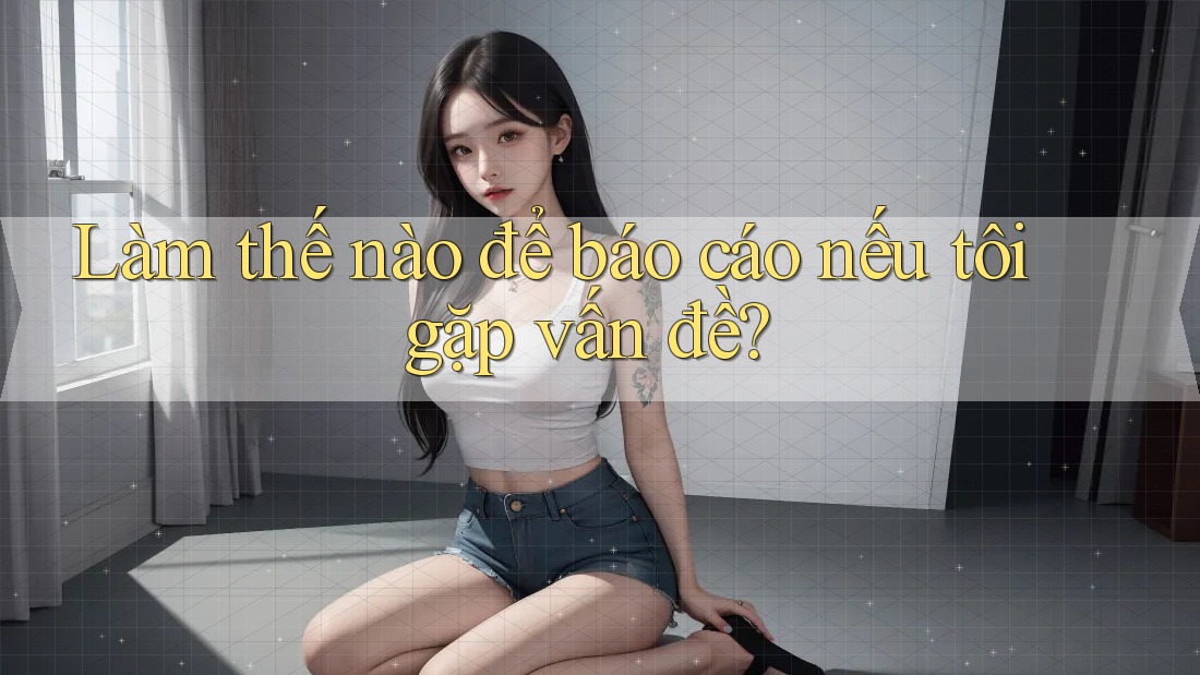 Làm thế nào để báo cáo nếu tôi gặp vấn đề?