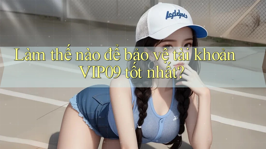 Làm thế nào để bảo vệ tài khoản VIP09 tốt nhất?