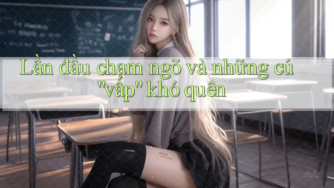 Lần đầu chạm ngõ và những cú “vấp” khó quên