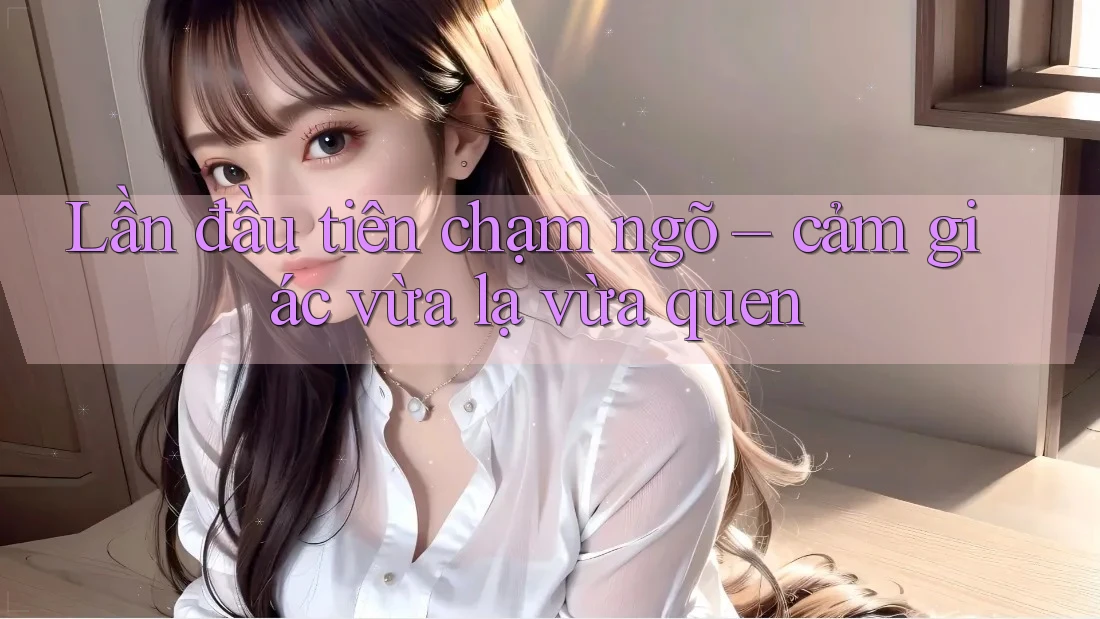 Lần đầu tiên chạm ngõ – cảm giác vừa lạ vừa quen Lần đầu tiên chạm ngõ – cảm giác vừa lạ vừa quen