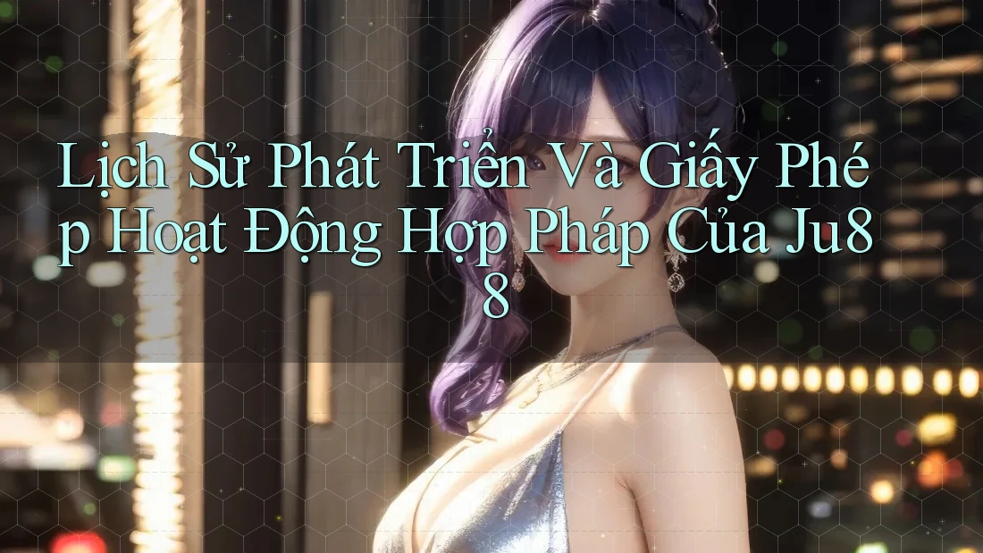 Lịch Sử Phát Triển Và Giấy Phép Hoạt Động Hợp Pháp Của Ju88