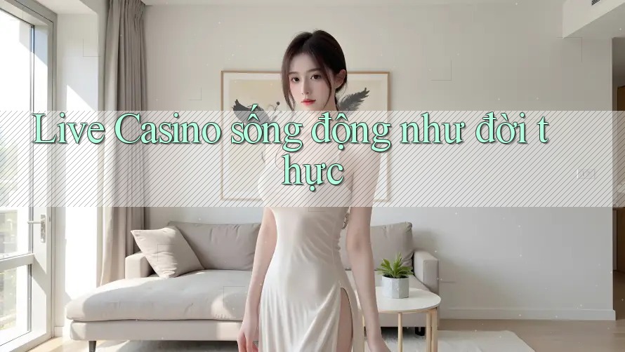 Live Casino sống động như đời thực