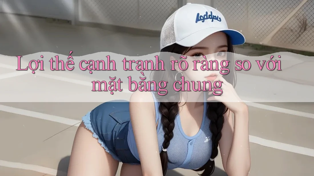 Lợi thế cạnh tranh rõ ràng so với mặt bằng chung