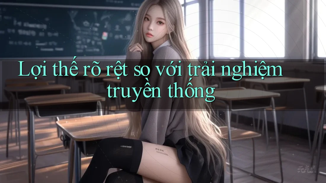 Lợi thế rõ rệt so với trải nghiệm truyền thống