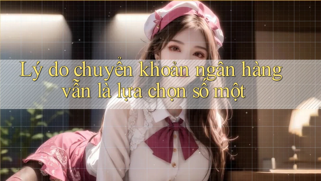 Lý do chuyển khoản ngân hàng vẫn là lựa chọn số một Lý do chuyển khoản ngân hàng vẫn là lựa chọn số một