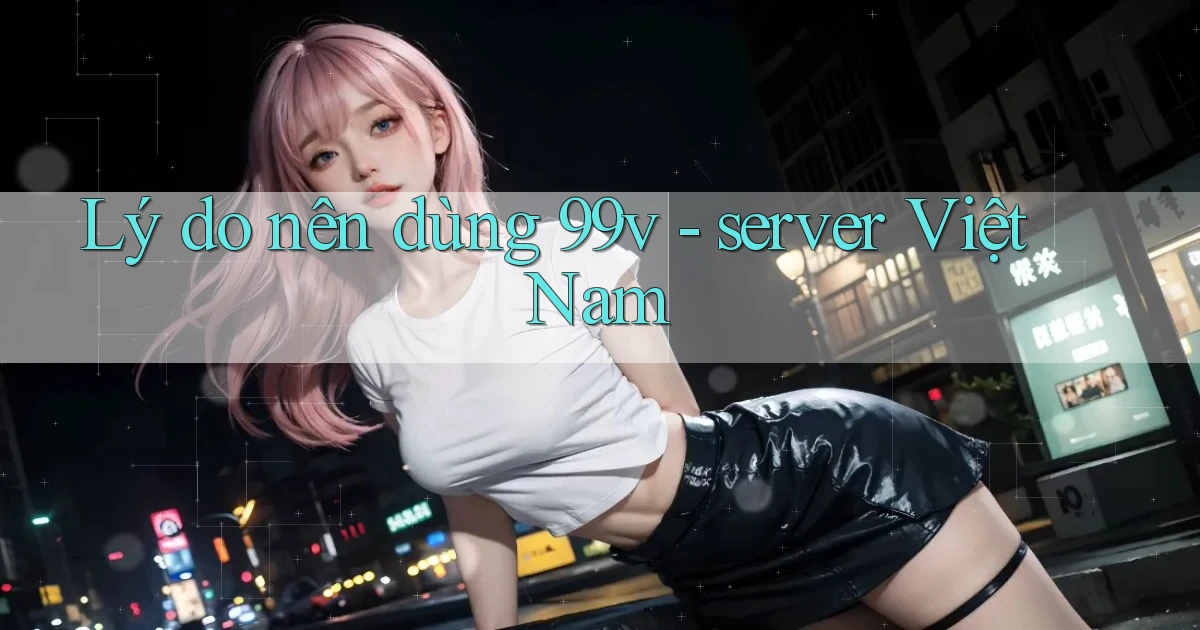 Lý do nên dùng 99v   server Việt Nam