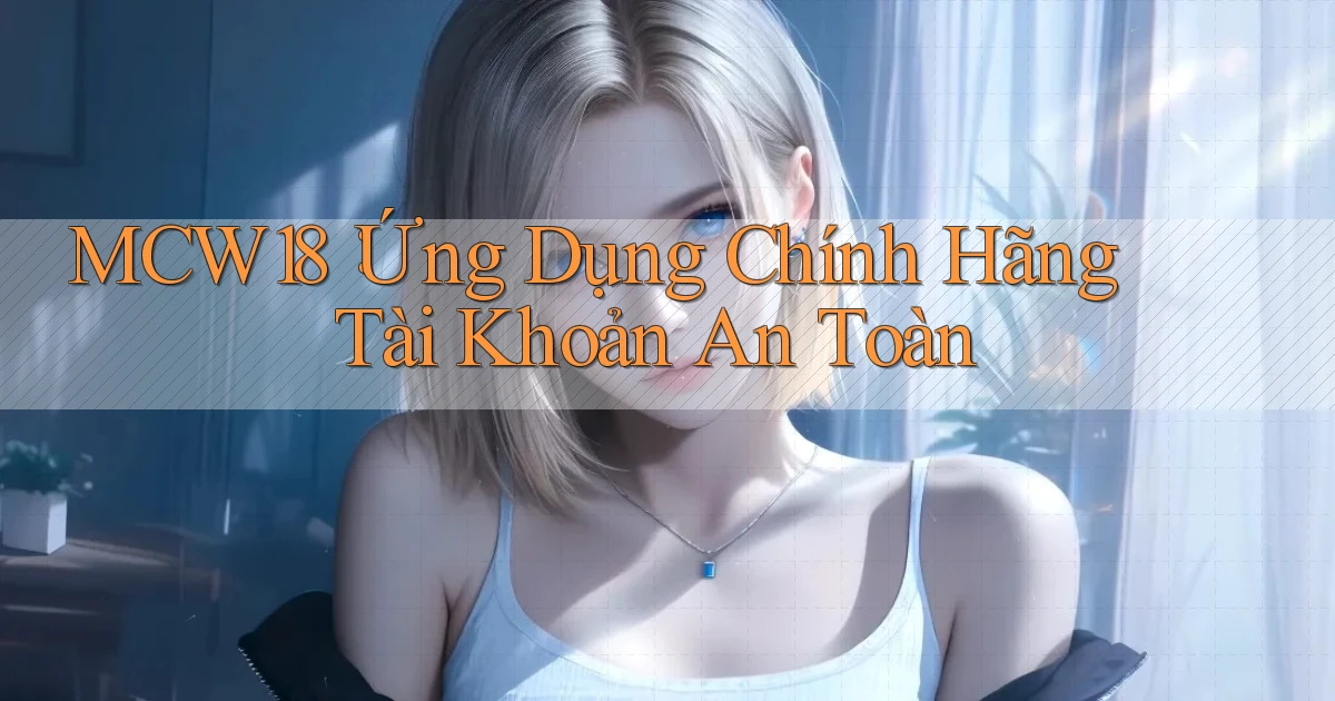 mcw18： Ứng Dụng Chính Hãng Tài Khoản An Toàn