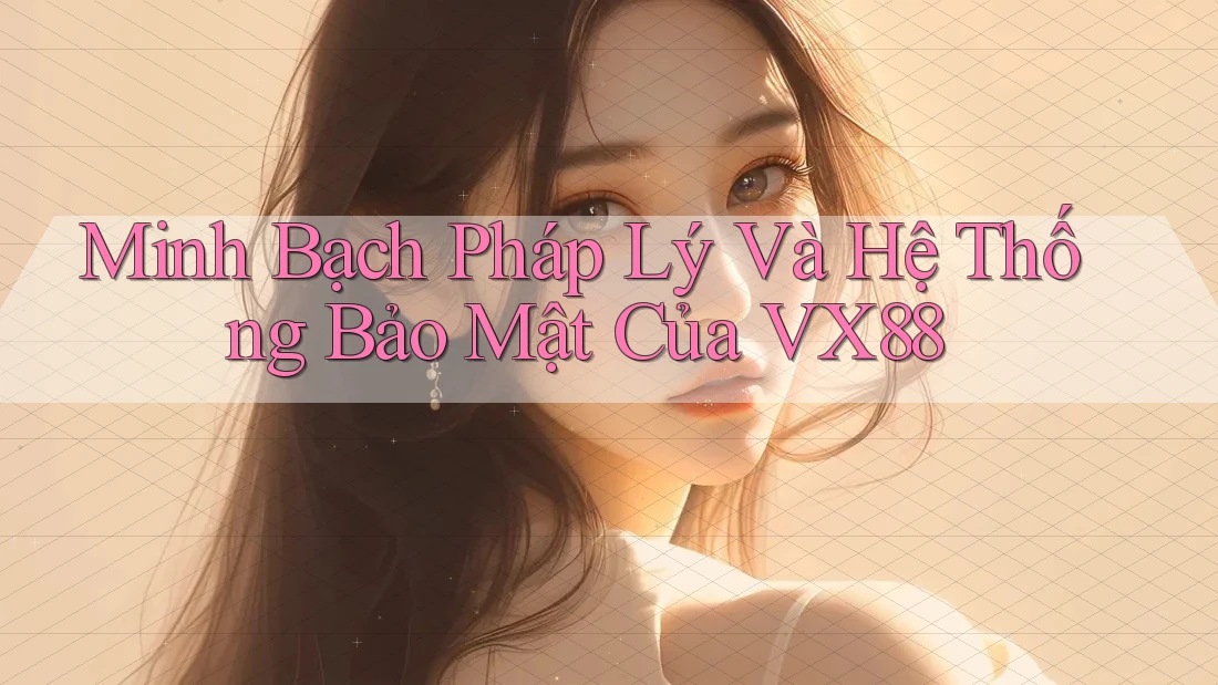 Minh Bạch Pháp Lý Và Hệ Thống Bảo Mật Của VX88 Minh Bạch Pháp Lý Và Hệ Thống Bảo Mật Của VX88