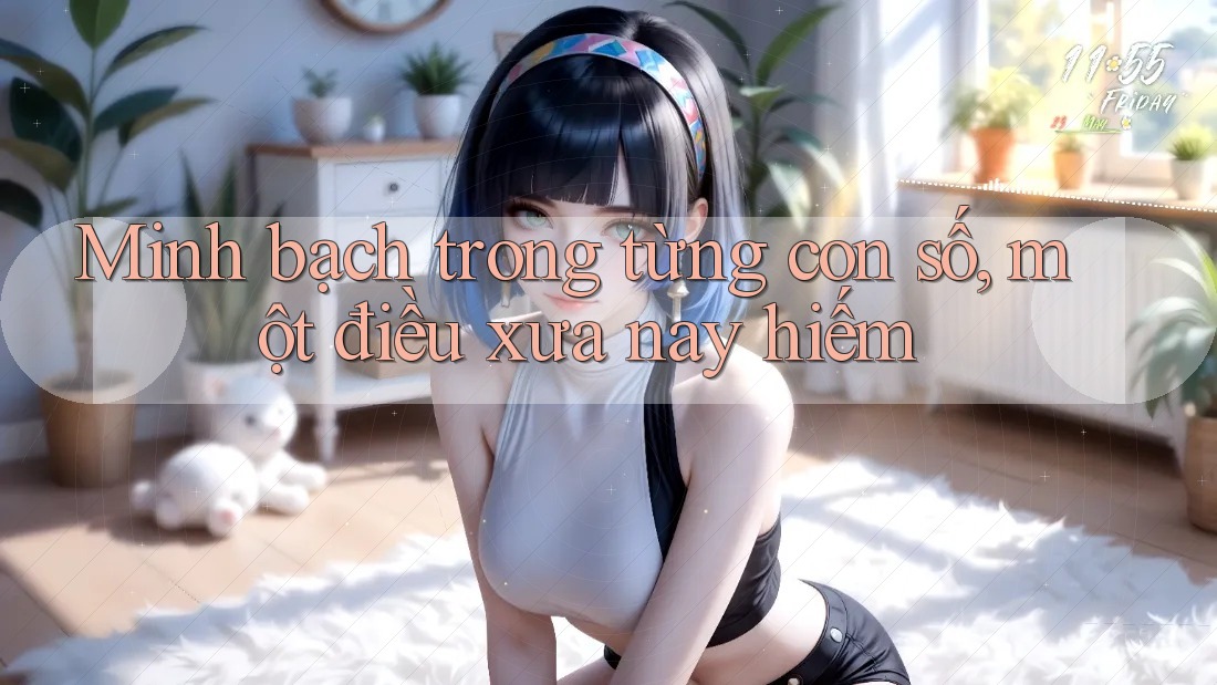 Minh bạch trong từng con số, một điều xưa nay hiếm