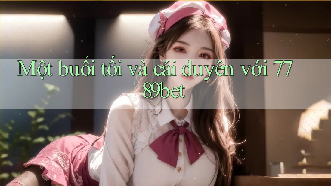 Một buổi tối và cái duyên với 7789bet Một buổi tối và cái duyên với 7789bet