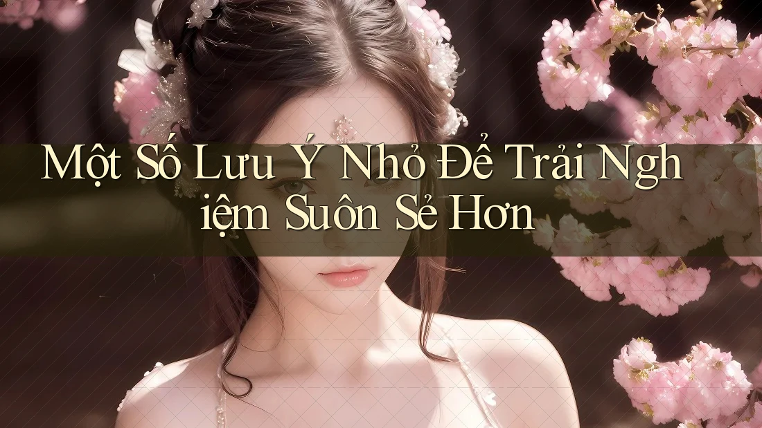 Một Số Lưu Ý Nhỏ Để Trải Nghiệm Suôn Sẻ Hơn Một Số Lưu Ý Nhỏ Để Trải Nghiệm Suôn Sẻ Hơn