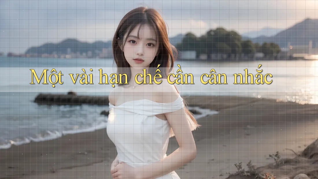 Một vài hạn chế cần cân nhắc