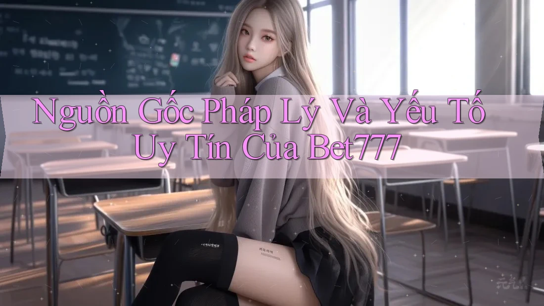 Nguồn Gốc Pháp Lý Và Yếu Tố Uy Tín Của Bet777