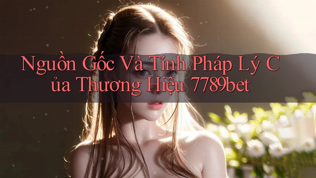 Nguồn Gốc Và Tính Pháp Lý Của Thương Hiệu 7789bet Nguồn Gốc Và Tính Pháp Lý Của Thương Hiệu 7789bet