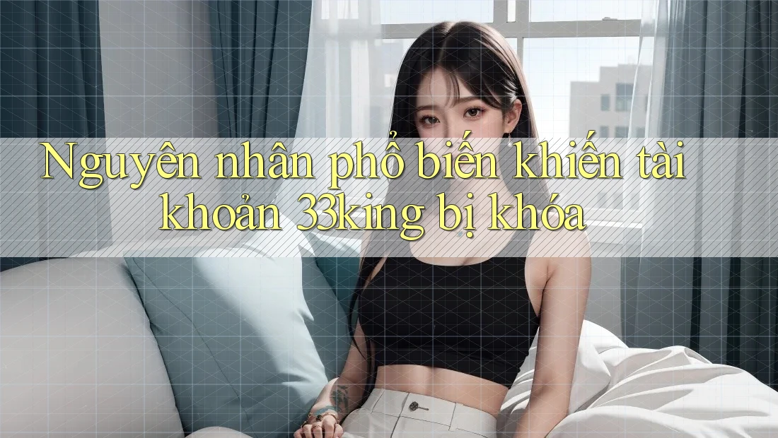 Nguyên nhân phổ biến khiến tài khoản 33king bị khóa