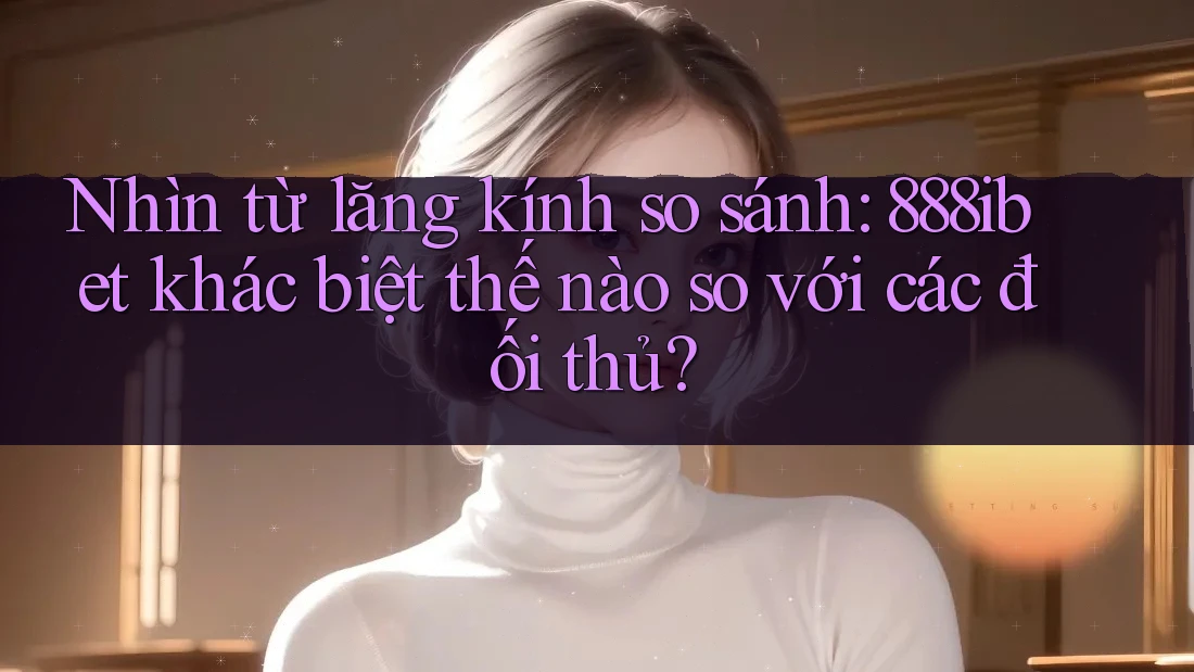 Nhìn từ lăng kính so sánh: 888ibet khác biệt thế nào so với các đối thủ? Nhìn từ lăng kính so sánh: 888ibet khác biệt thế nào so với các đối thủ?