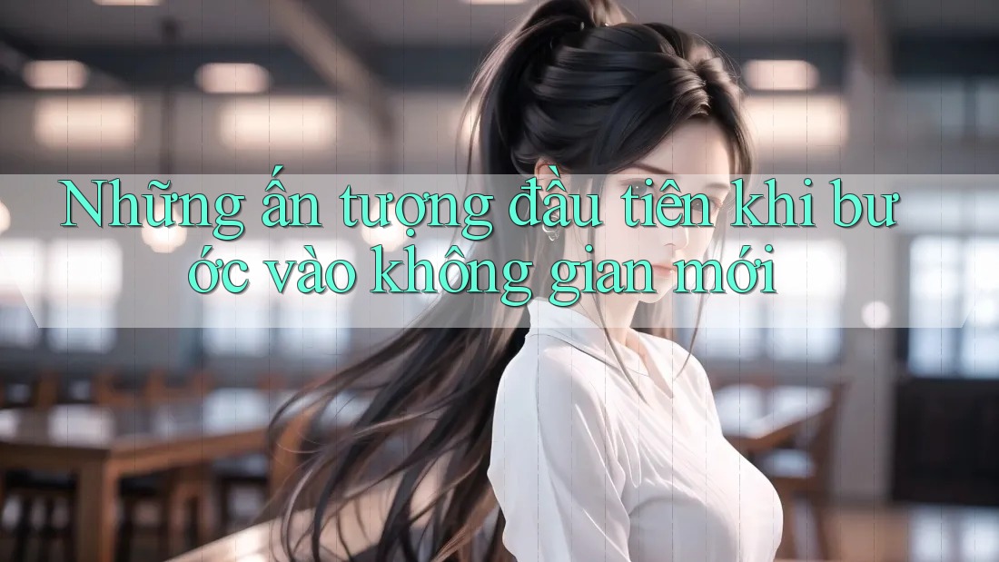 Những ấn tượng đầu tiên khi bước vào không gian mới