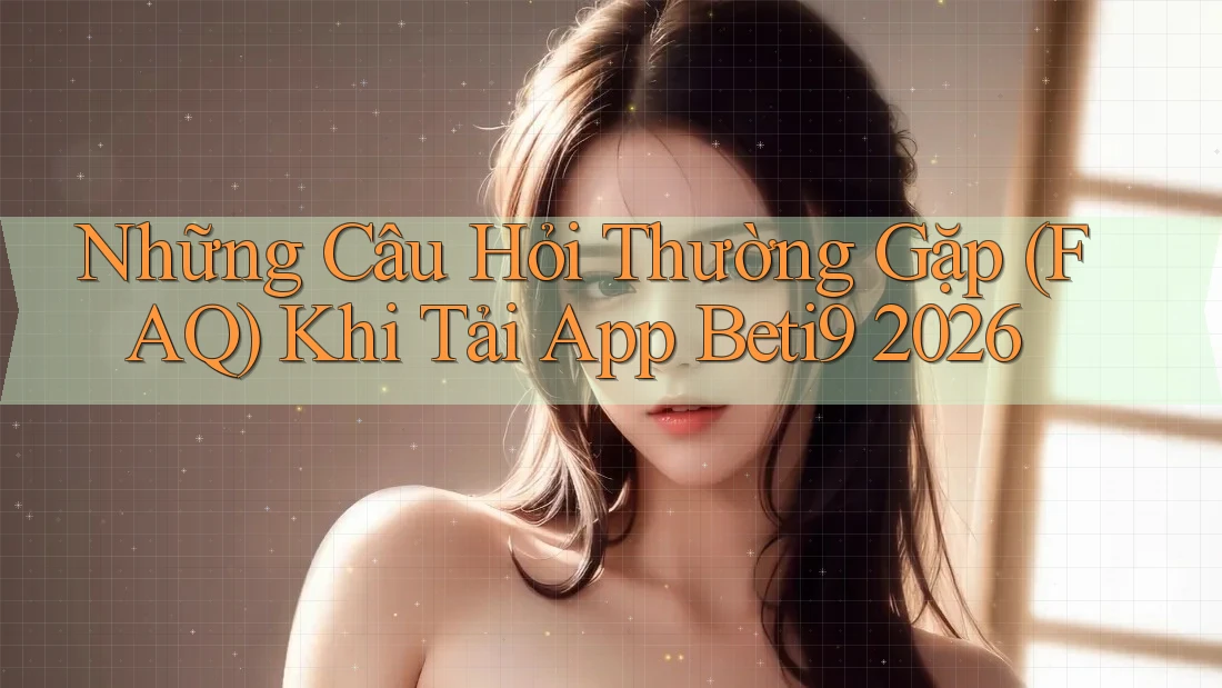 Những Câu Hỏi Thường Gặp (FAQ) Khi Tải App Beti9 2026 Những Câu Hỏi Thường Gặp (FAQ) Khi Tải App Beti9 2026