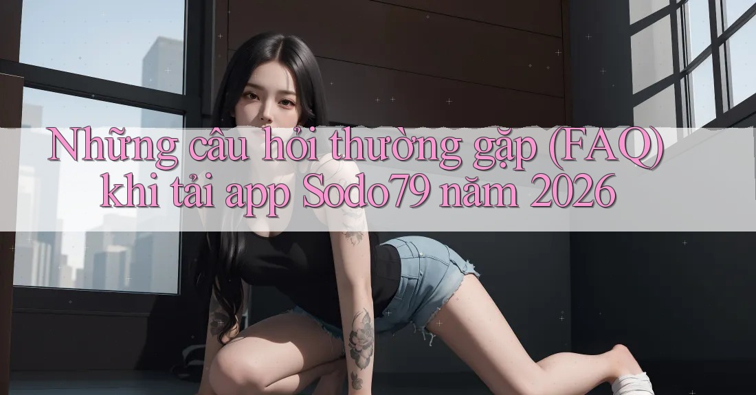 Những câu hỏi thường gặp (FAQ) khi tải app Sodo79 năm 2026 Những câu hỏi thường gặp (FAQ) khi tải app Sodo79 năm 2026