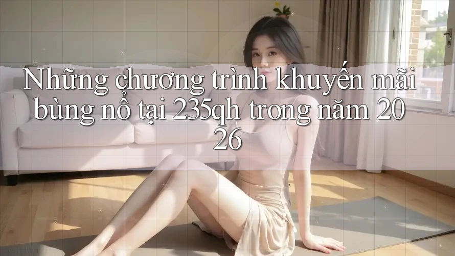 Những chương trình khuyến mãi bùng nổ tại 235qh trong năm 2026