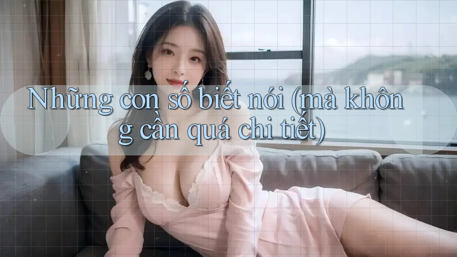 Những con số biết nói (mà không cần quá chi tiết)