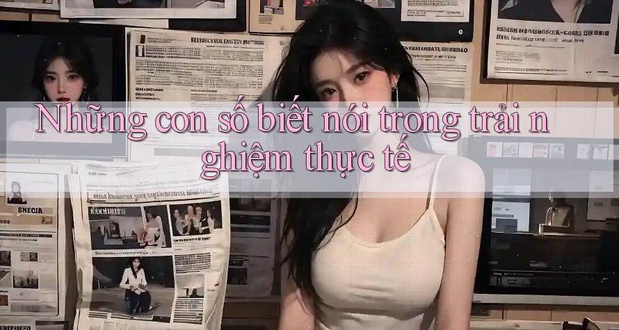 Những con số biết nói trong trải nghiệm thực tế Những con số biết nói trong trải nghiệm thực tế